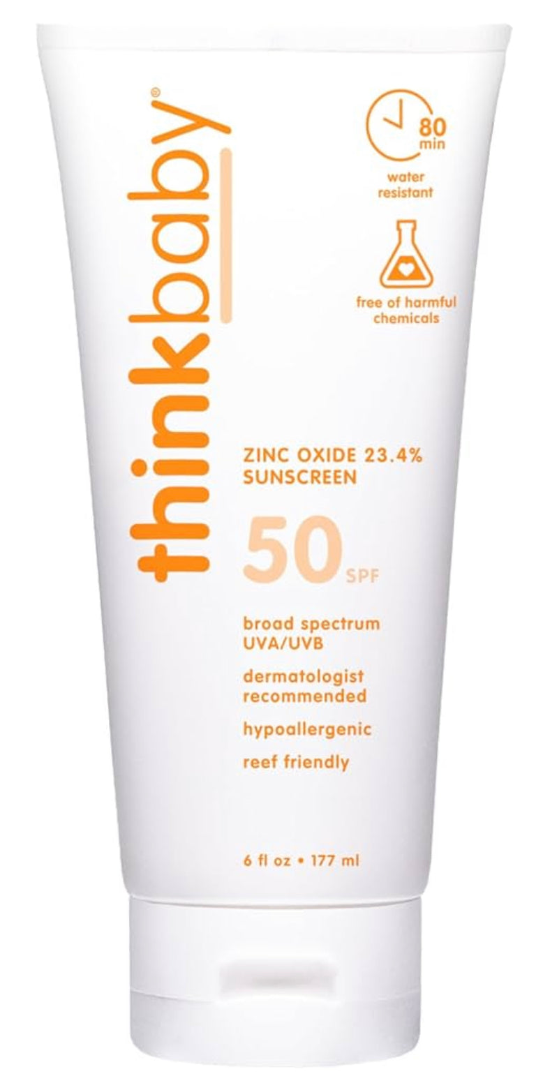 Thinkbaby Safe Sunscreen SPF 50 (6oz)