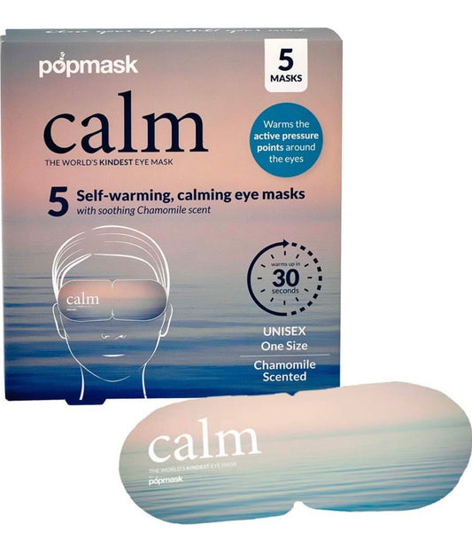 Popmask Calm Self Warming Steam Eye Mask Compress