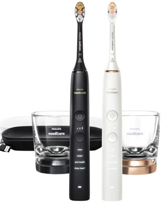 Philips Sonicare DiamondClean Connected Rechargeable Electric Toothbrush, 2-pack