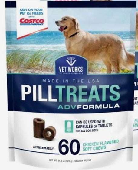 Vet Works Pill Treats, 60 Soft Chews